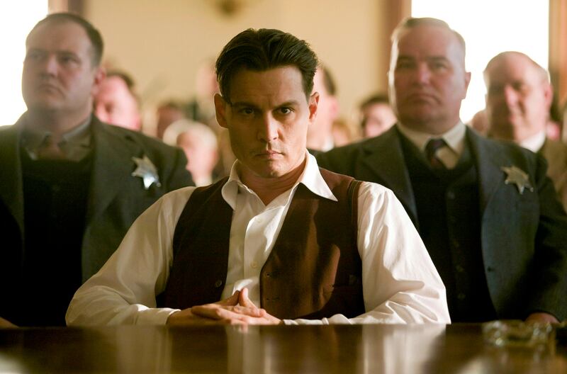 Johnny Depp in Public Enemies