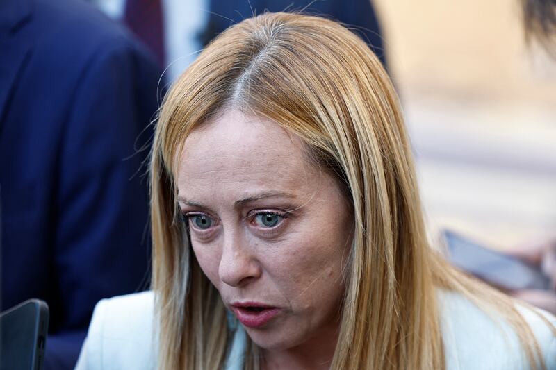 Italy's prime minister Giorgia Meloni. Photograph: Khaled Desouki/AFP via Getty