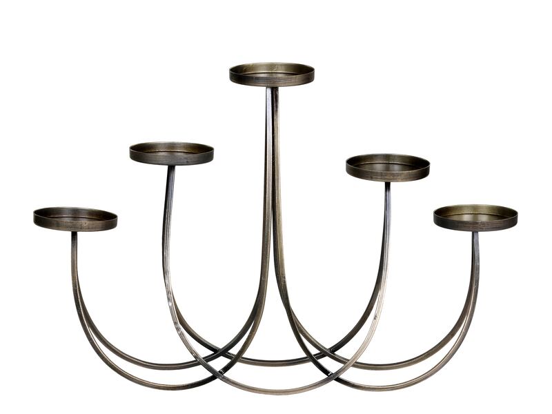 Five-arm candlestick for pillar candles, €69
