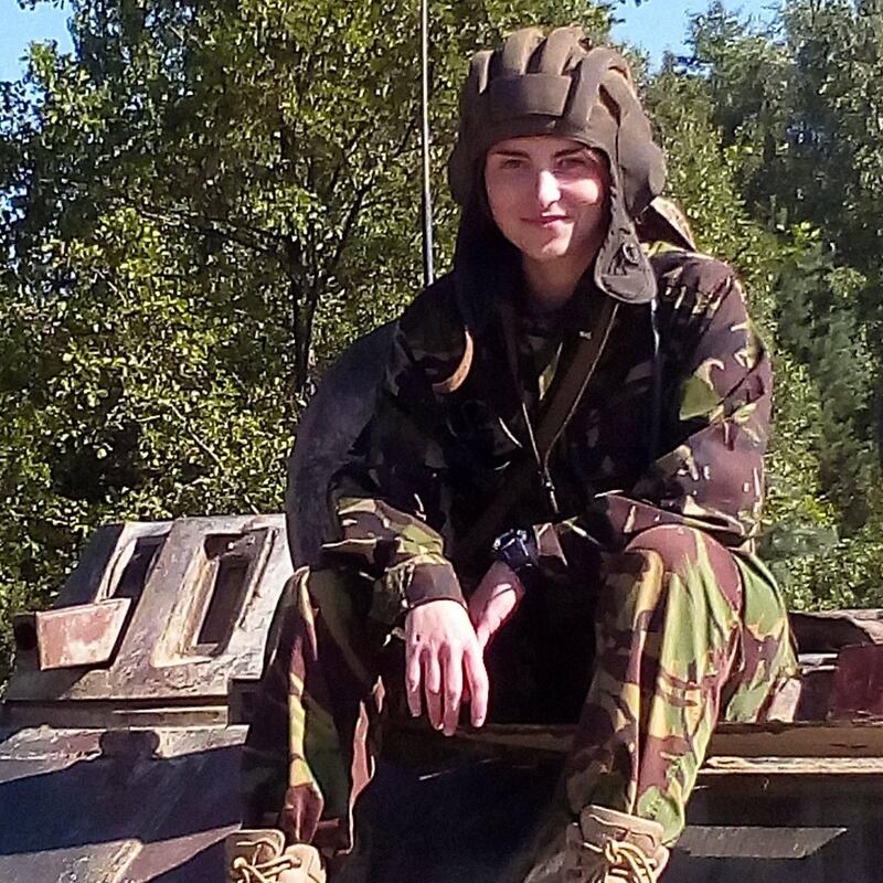 Lt Yulia Mykytenko: 'I feel much more comfortable in a combat zone'