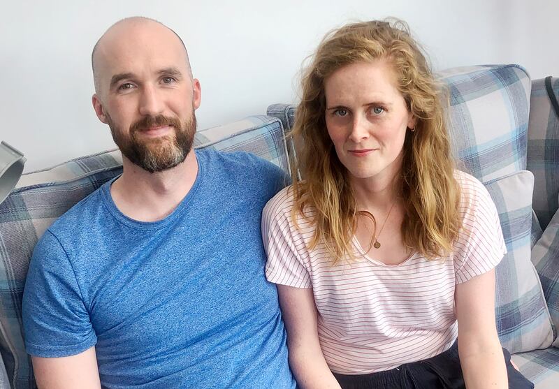 Simon Rowan and Ruth Talbot: Ruth urges a change of attitude in Galway to avert incidents like the horrific one that happened to her husband. 'People are encouraged to cycle but there’s nothing happening to make it safer.'