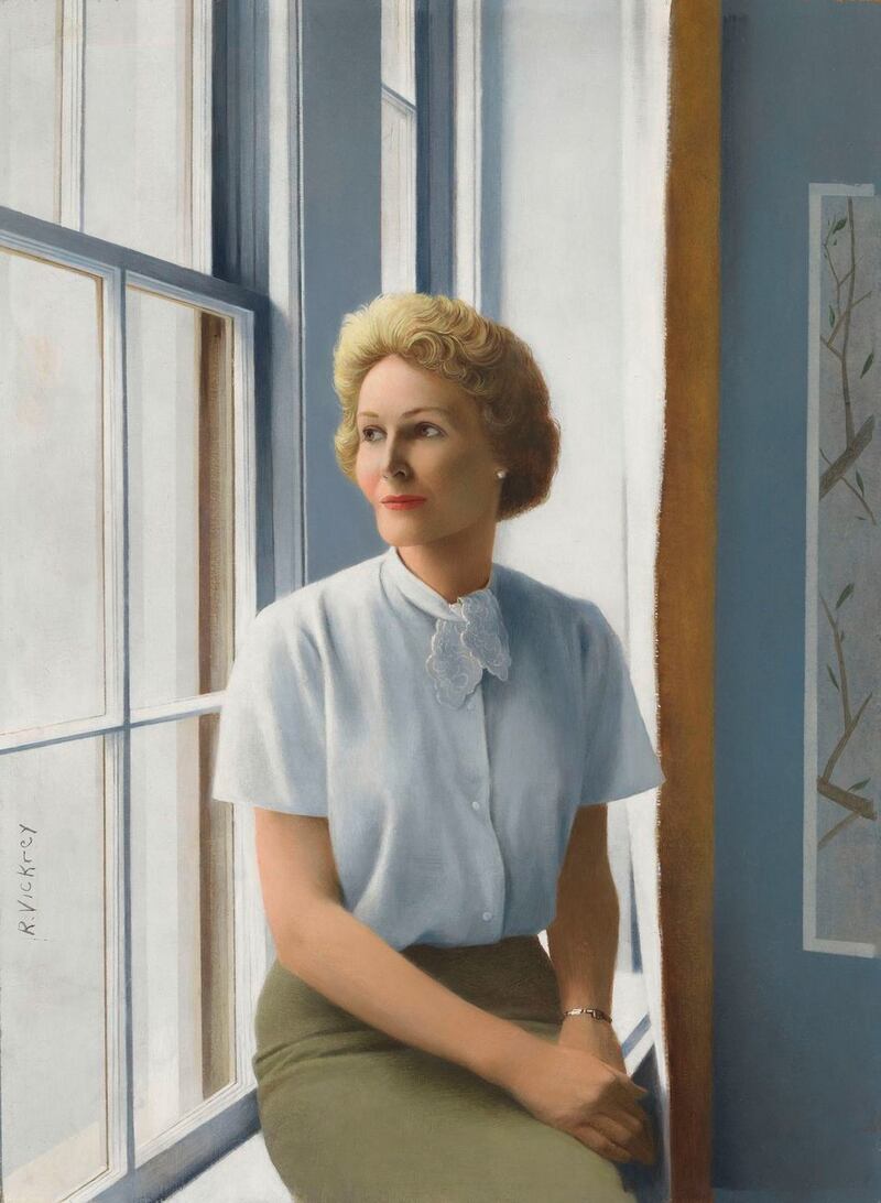 Online features December 2020. Smithsonian Institution virtual exhibition Every Eye Is Upon Me: First Ladies of the United States. Pat NixonArtist: Robert VickreyTempera on Masonite1960National Portrait Gallery, Smithsonian Institution; gift of Time magazine� Robert Vickrey / Licensed by VAGA at Artists Rights Society (ARS), New YorkPress Kit Use ONLY - cannot be cropped, detailed, overprinted or altered. Imagesappearing in online or digital reviews must be accompanied by the copyright line, benon-downloadable, and have a resolution no greater than 72 dpi with neither theheight nor the width being greater than 4 inches. Cannot be used in any publicity oradvertisements without additional permissions.Press image from Brendan Kelly, Public AffairsSmithsonian, National Portrait Gallery, kellyb@si.edu  | o: 202.633.8299 | m: 202.431.7435 Downloaded from https://www.dropbox.com/sh/ltsb4kllvxyfjtr/AAA3ESH8koZfVrOHakQiKvpLa?dl=0