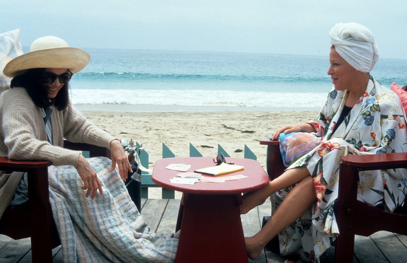 Barbara Hershey and Bette Midler in Beaches, 1988. Photograph: Touchstone/Getty Images