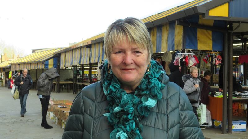 Linda Parteger: “I’m going to be voting Conservative as, purely and simply, I want Brexit so desperately.” Photograph: Jennifer O’Connell