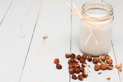 Hazelnut milk.