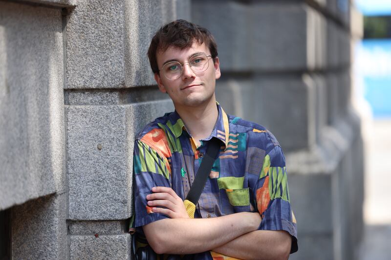 Tadhg McLoughlin: 'I think I’m going to delete Tiktok again. The content is horrible.' Photograph: Dara Mac Dónaill