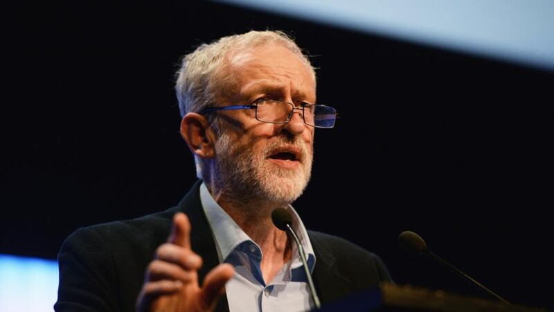 Labour Party leader Jeremy Corbyn: his office has sent a briefing note to Labour MPs saying: “Labour will be campaigning in the referendum for the UK to stay in the European Union.” Photograph:  Mary Turner/Getty Images