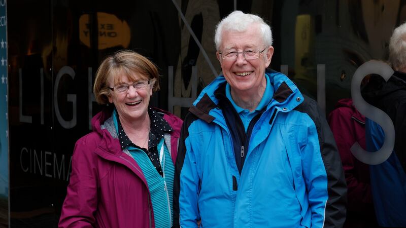Vera and Cyril Creavin. Photograph: Alan Betson