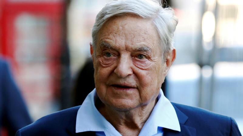 George Soros: “I am cautious of going against the herd, I am liable to be trampled on.” Photograph: Kevin Lamarque/Reuters