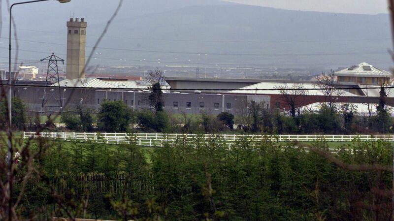 The dead man was in Cloverhill prison arising from a theft charge. File image of Cloverhill and Wheatfield prisons in Clondalkin, Dublin. Photograph: Colin Keegan, Collins