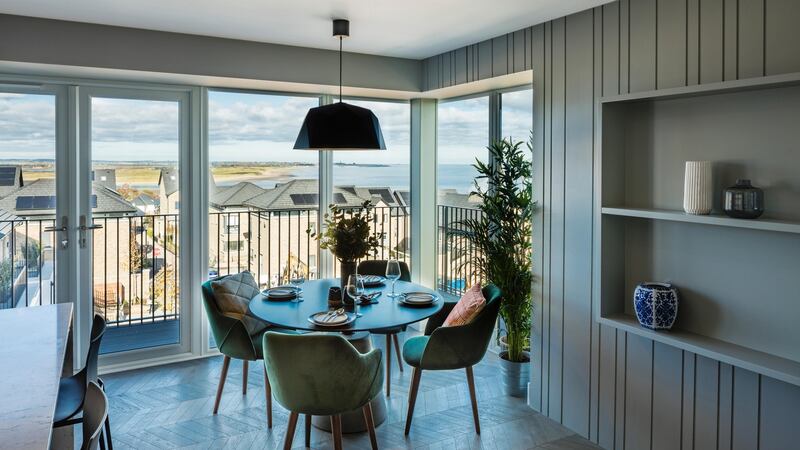 Robswall Malahide: The show units have been designed by Róisín Lafferty of Kingston Lafferty who has incorporated smart ideas throughout