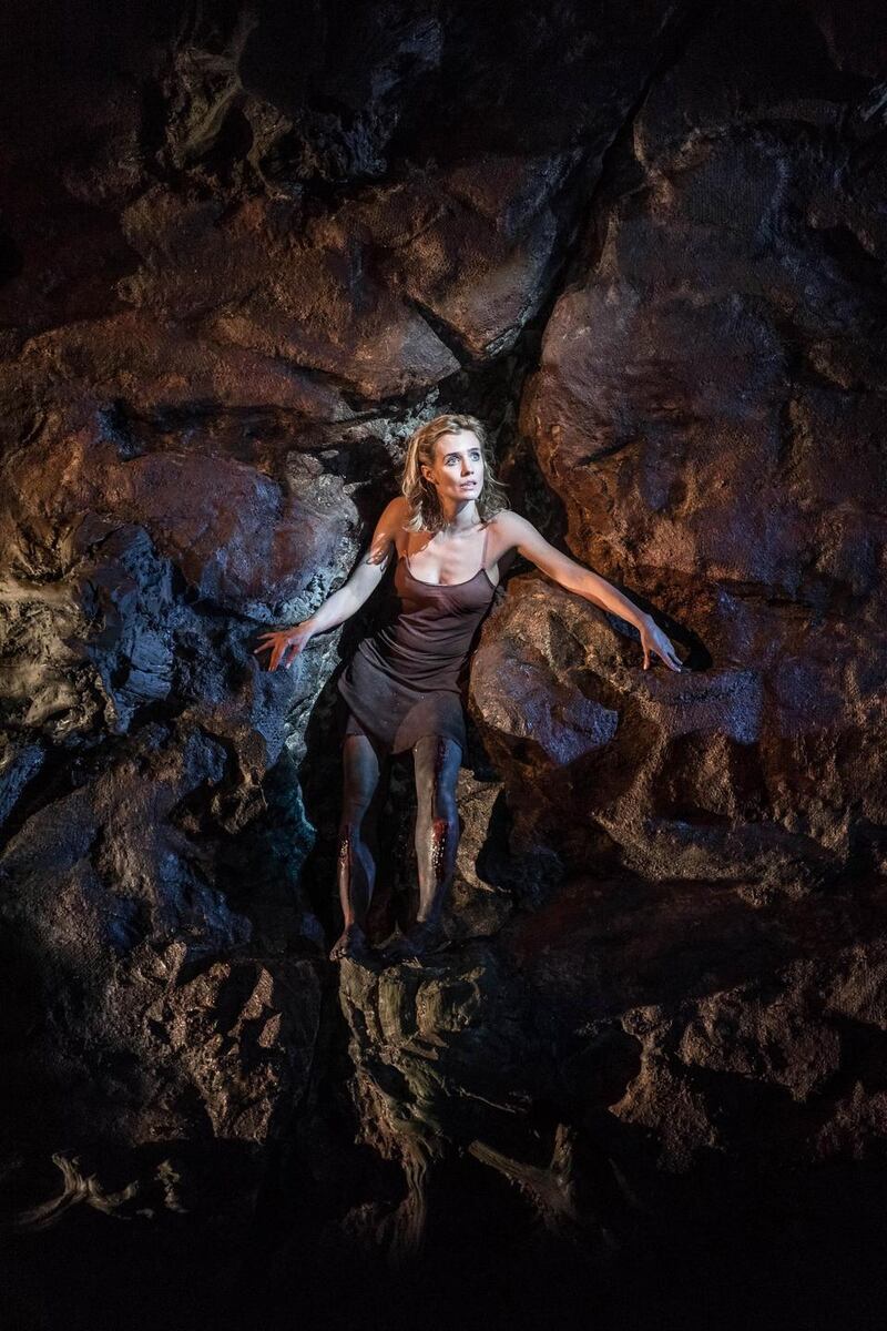 Lisa Dwan in ‘No’s Knife’ by Samuel Beckett at the Abbey Theatre
