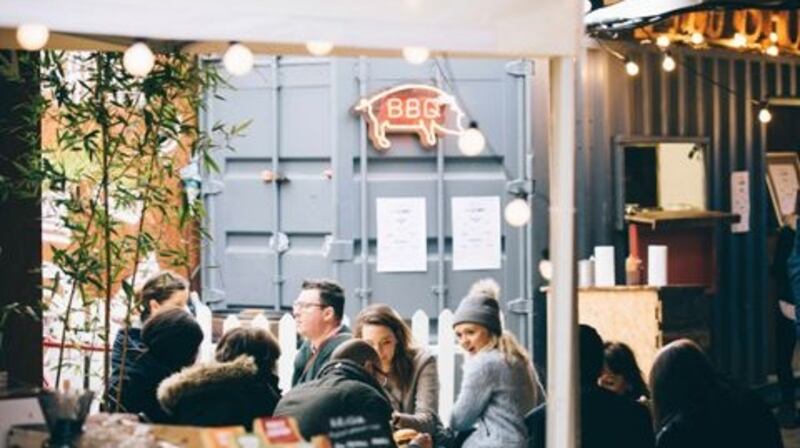 Street food marketplace Eatyard has reopened at The Bernard Shaw in Dublin 2