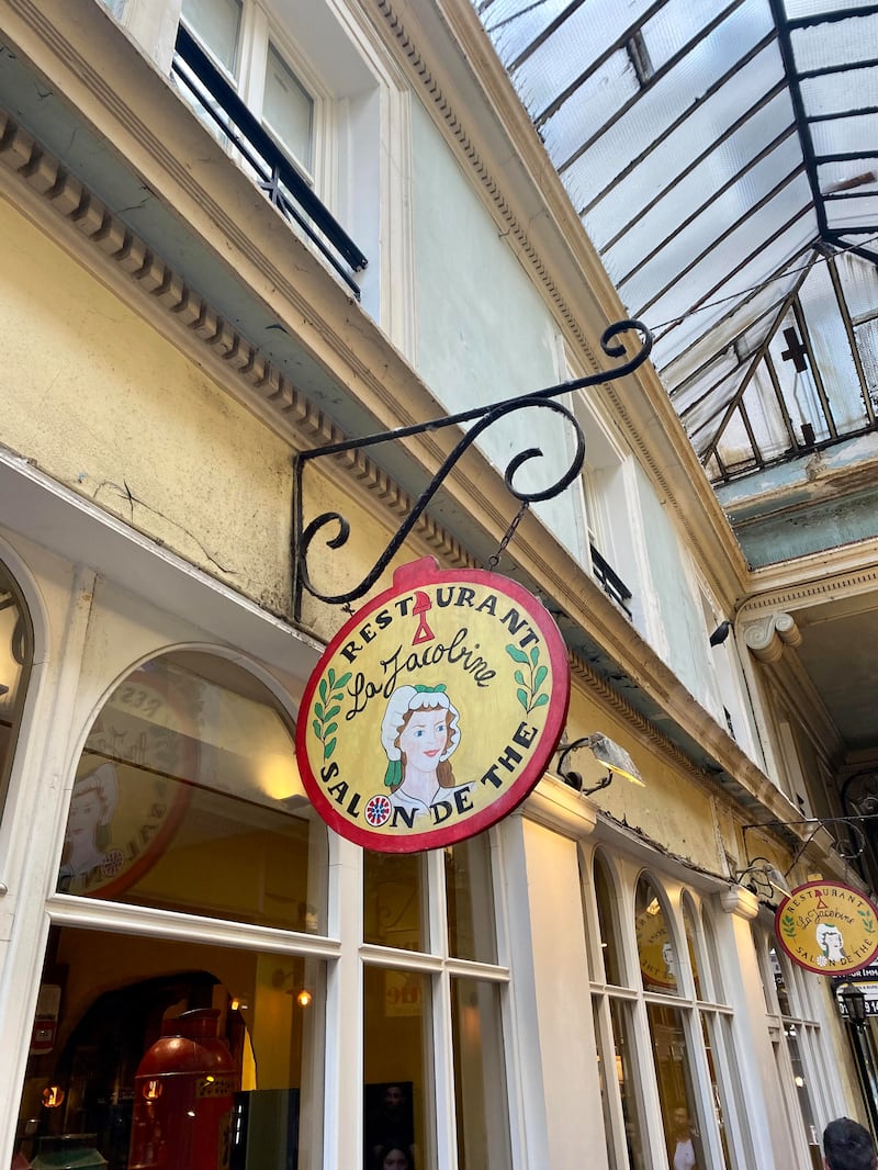 La Jacobine also have delicious hot chocolate