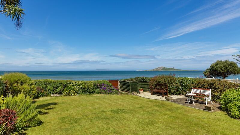 Garden with sea views