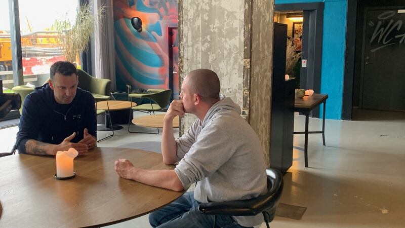 Matt Orlando and Damien Grey in Amass Restaurant Copenhagen. Photograph: Another Avenue