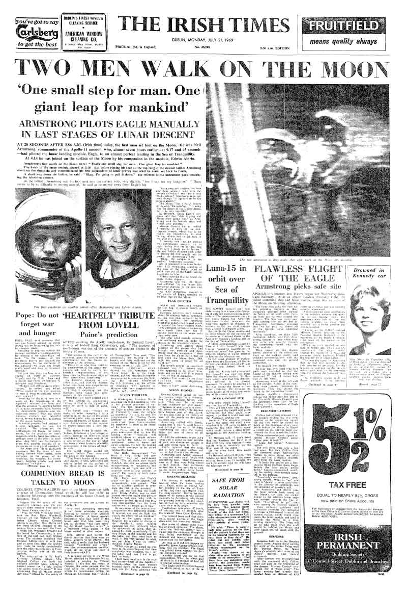 July 21, 1969 - Man on the Moon