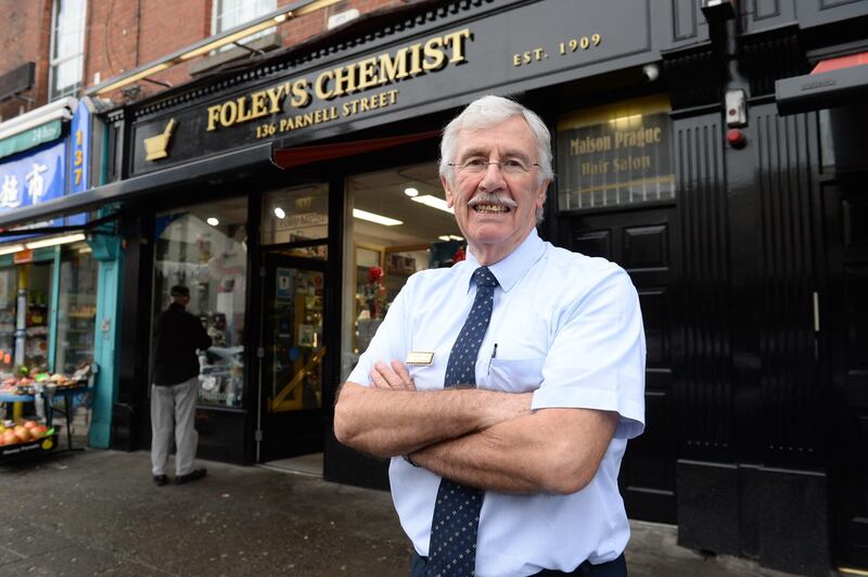 Parnell Street: Michael Foley. Photograph: Dara Mac Dónaill