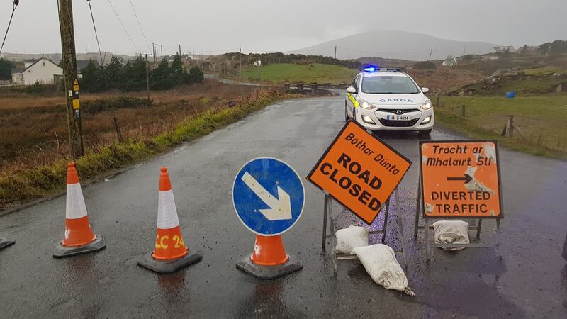 Scene in Gortahork, Donegal where four young men died in a road crash: Every accident has its own tragic timeline. Photograph: Rebecca Black/PA Wire