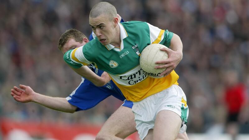 Niall McNamee playing in the Leinster Championship in 2003. Photograph: Andrew Paton/Inpho