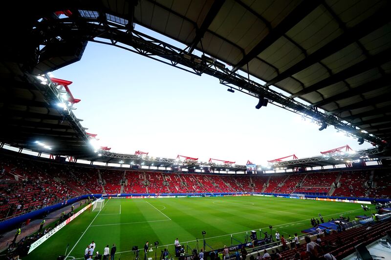 Ireland will play Greece at the Georgios Karaiskakis Stadium in Piraeus, the home ground of Olympiacos. Photograph: Adam Davy/PA Wire