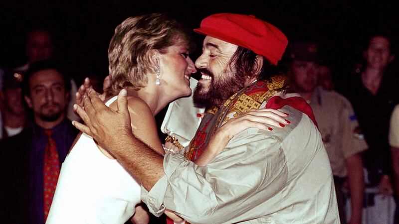 New this week: Princess Diana and Luciano Pavarotti in the documentary Pavoratti