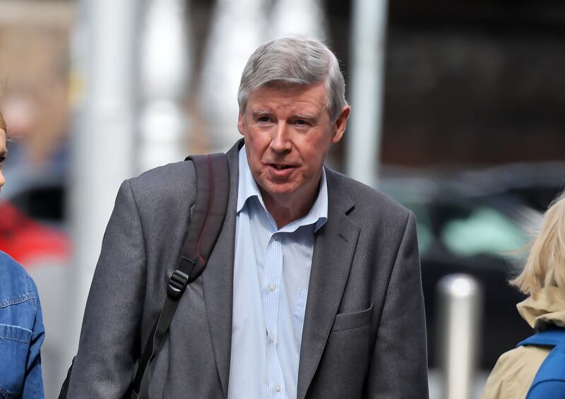 Gerry Seery, husband of the late Carol Seery, leaving the Dublin District Coroner's Court. Photograph: Colin Keegan/Collins Dublin