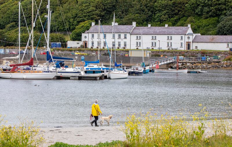 The Manor House on Rathlin Island. Photograph: Paul Faith