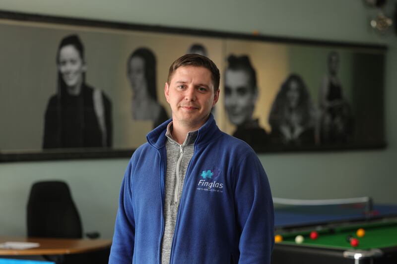 Cian McKenna, interim project leader of the Finglas Youth Resource Centre. Photograph: Alan Betson

