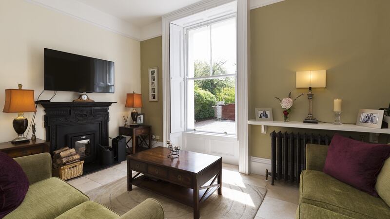 Epworth, Rockfort Avenue, Dalkey, Co Dublin: sash windows, parquet floors, and excellent sea views.