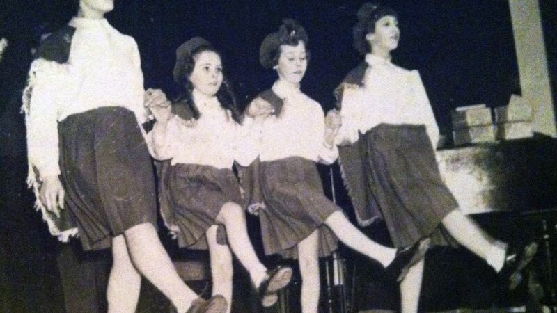 Irish dancers in London