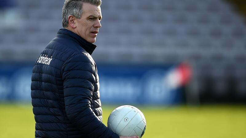 Galway manager Padraic Joyce. Photograph: Tommy Grealy/Inpho