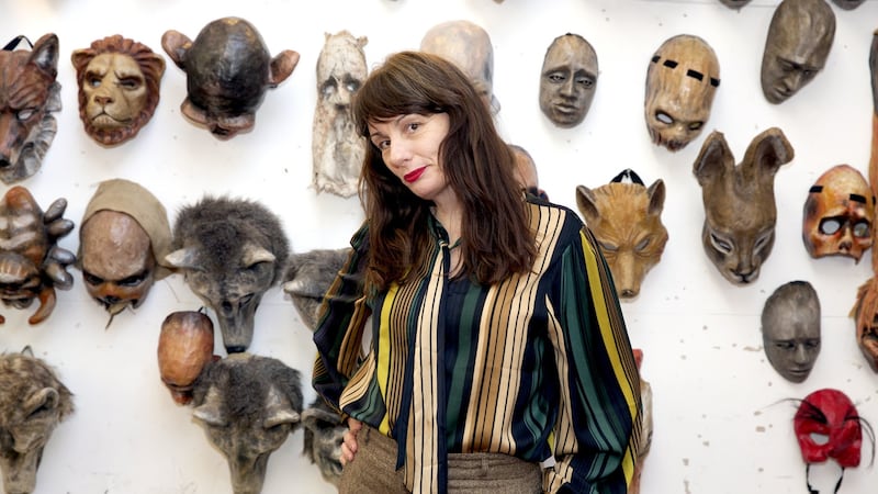 Noeline Kavanagh, head of programme at Macnas, at the announcement of the company’s most  ambitious project to date, Gilgamesh, commissioned by Galway 2020, which has been put on hold due to coronavirus.   Photo Martina Regan