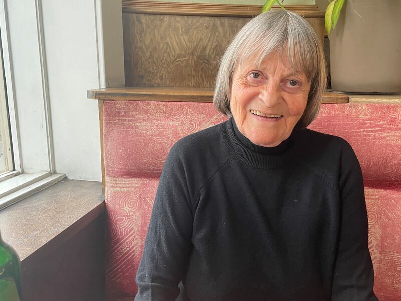 Omas gegen Rechts (Nannies against Nazis) member Kathy Tanner in Vienna: 'We’re not going out there to say "F**k the FPÖ", we are saying, "stick to democracy".'