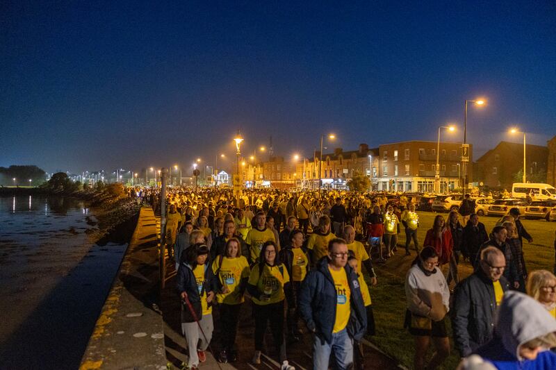 Darkness into Light 2024 in Clontarf, Dublin. Photograph: Tom Honan