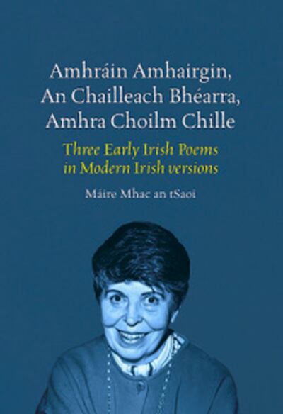 Amhráin Amhairgin: Máire Mhac an tSaoi