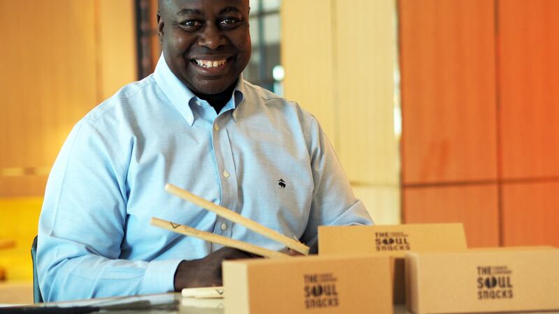 Drummer turned cookie baker Ralph Rolle: “I used to bake one-layer cakes for kids in my neighbourhood when I was a teenager, when I knew they wouldn’t have enough for their own cakes.”