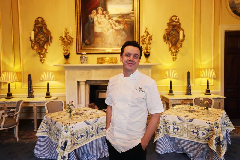 Ballyfin Demesne head chef Richard Picard-Edwards. Photograph: Alan Betson/The Irish Times