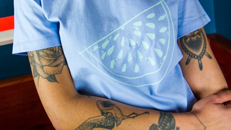 Relaxed watermelon T-shirt, €29.95, from freshcutsclothing.com