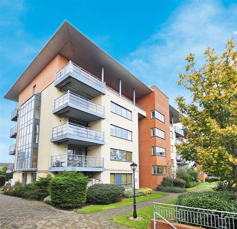 This Dublin 18 apartment is in a development with a childcare facility