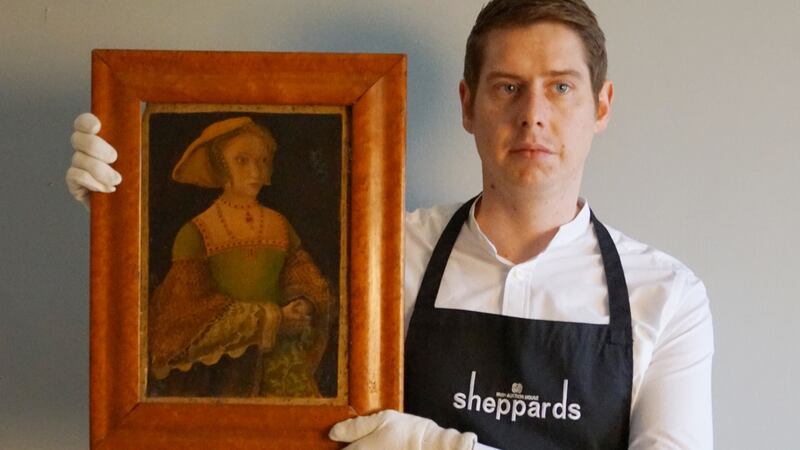 A portrait of Jane Seymour which will be auctioned by Sheppards