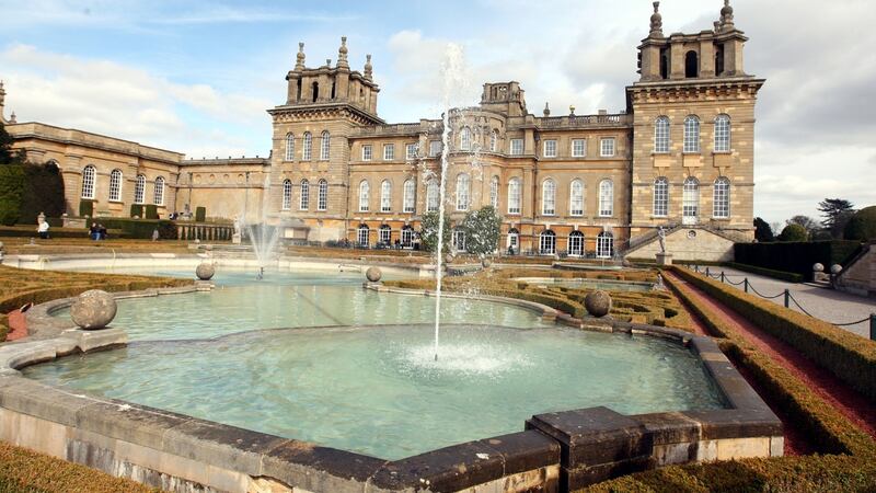 The gold toiley - part of an art exhibition on show at Winston Churchill’s birthplace, Blenheim Palace - was apparently taken in the early hours of Saturday. File photograph: Steve Parsons/PA Wire.