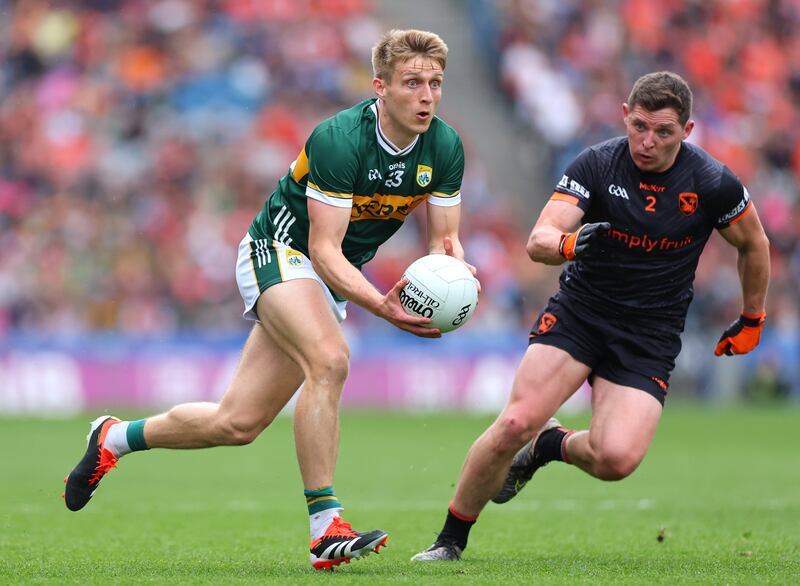 Killian Spillane was the first man off the bench in the drawn 2019 final against Dublin. Five years on and he was the first man off the bench against Armagh on Saturday. Photograph: James Crombie/Inpho