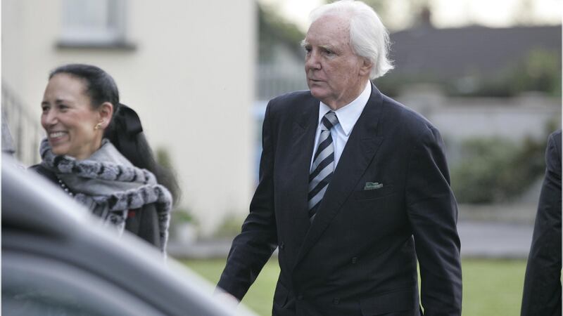 Anthony O’Reilly and his wife Chryss: he was declared bankrupt in the Bahamas after AIB secured a €22.6 million judgment against him two years ago in Ireland.  Photograph: Dara Mac Dónaill