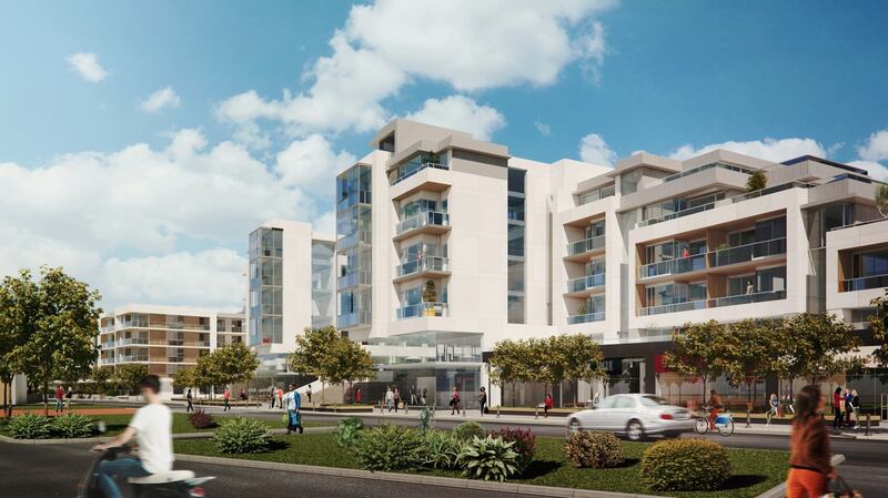 CGI of Project Pier on 6.5 acres, located between Howth Road (R105) and Claremont Strand in Howth