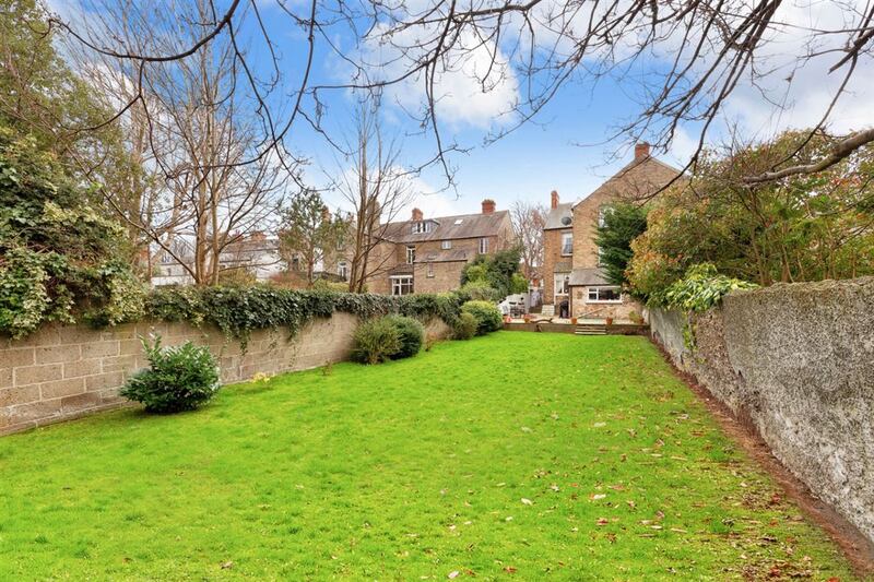 The house has a substantial rear garden.