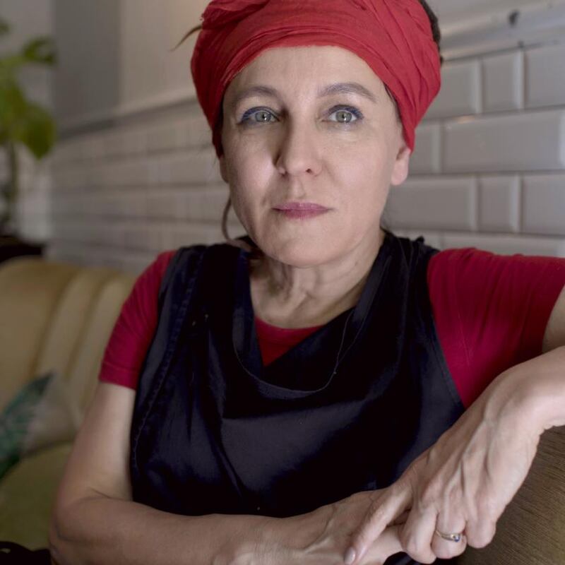 Olga Tokarczuk. Photograph: Maciek Nabrdalik/NYT
