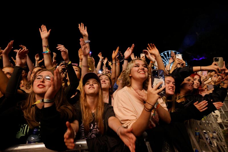 Niall Horan fans at Electric Picnic. Photograph: Alan Betson/The Irish Times
