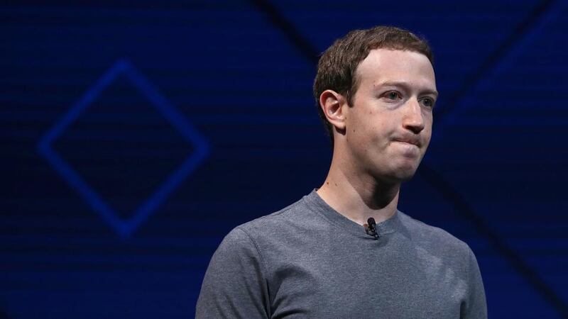 Facebook: financial markets have responded by stripping billions from the company’s value, including from the 16 per cent holding of its founder Mark Zuckerberg (above). Photograph: Justin Sullivan/Getty