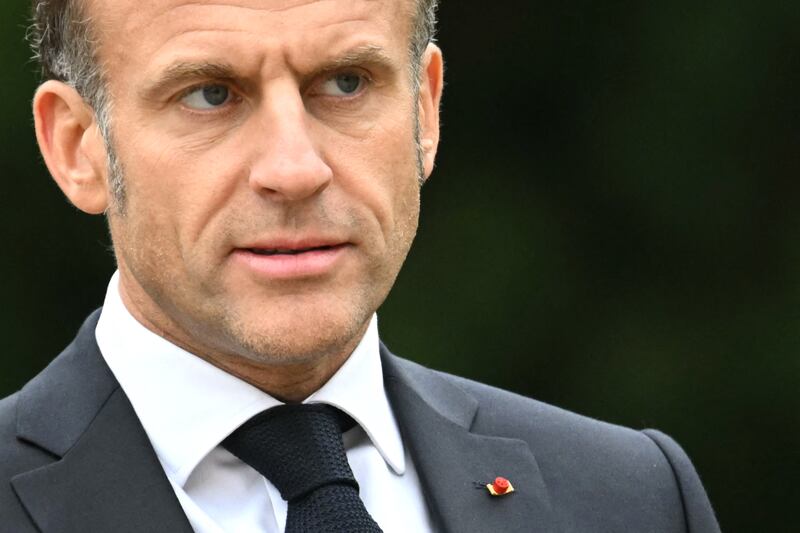 If no solution is found by Wednesday evening, the Élysée says Macron will 'assume his responsibilities'. Photograph: Nicolas Tucat/ AFP via Getty Images